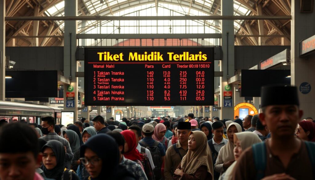 Tiket Mudik Terlaris