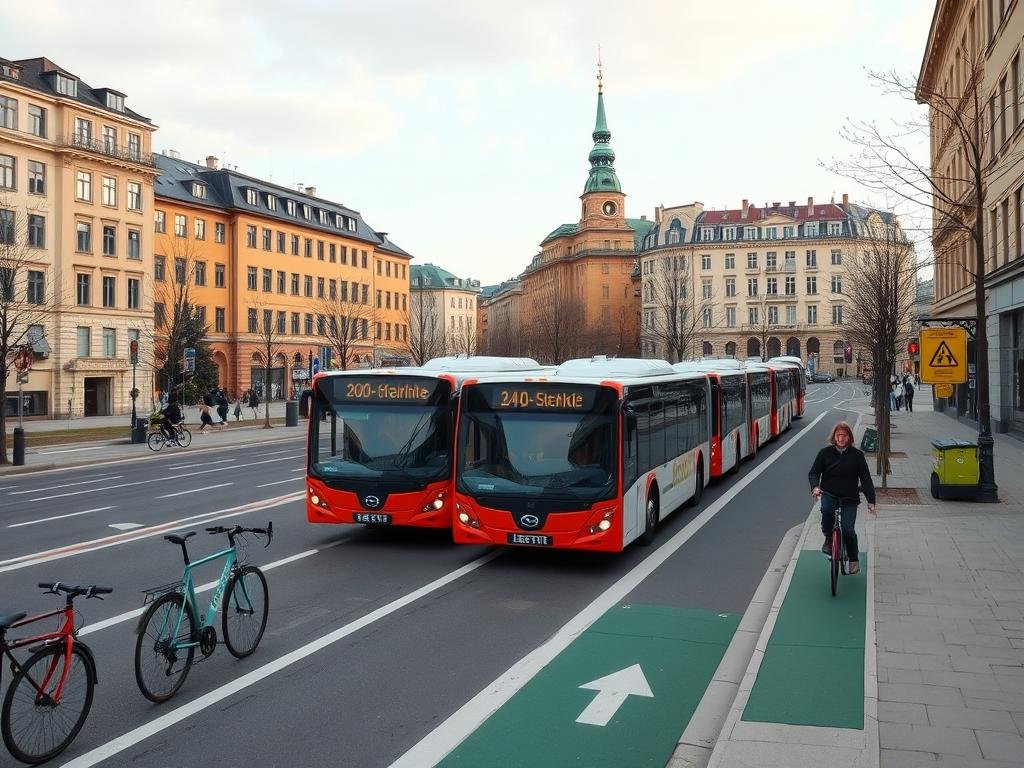 Sistem transportasi ramah lingkungan di Stockholm, Swedia