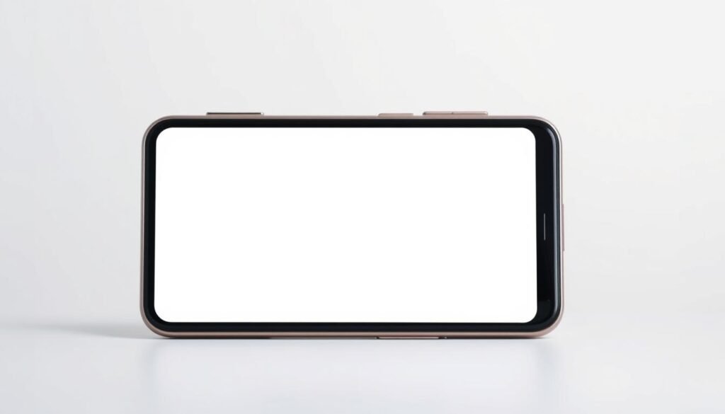 A smartphone screen with a crisp, clean interface, the status bar prominently displayed at the top. Subtle lighting from the side creates a sense of depth and dimension, highlighting the sleek, modern design of the device. The status bar is the focal point, with a clean, minimal aesthetic that invites the user to interact with it. The background is a soft, muted gradient, allowing the status bar to stand out in clear, sharp detail. The overall atmosphere is one of elegance and sophistication, reflecting the practical and innovative nature of the "double-tap status bar" feature.